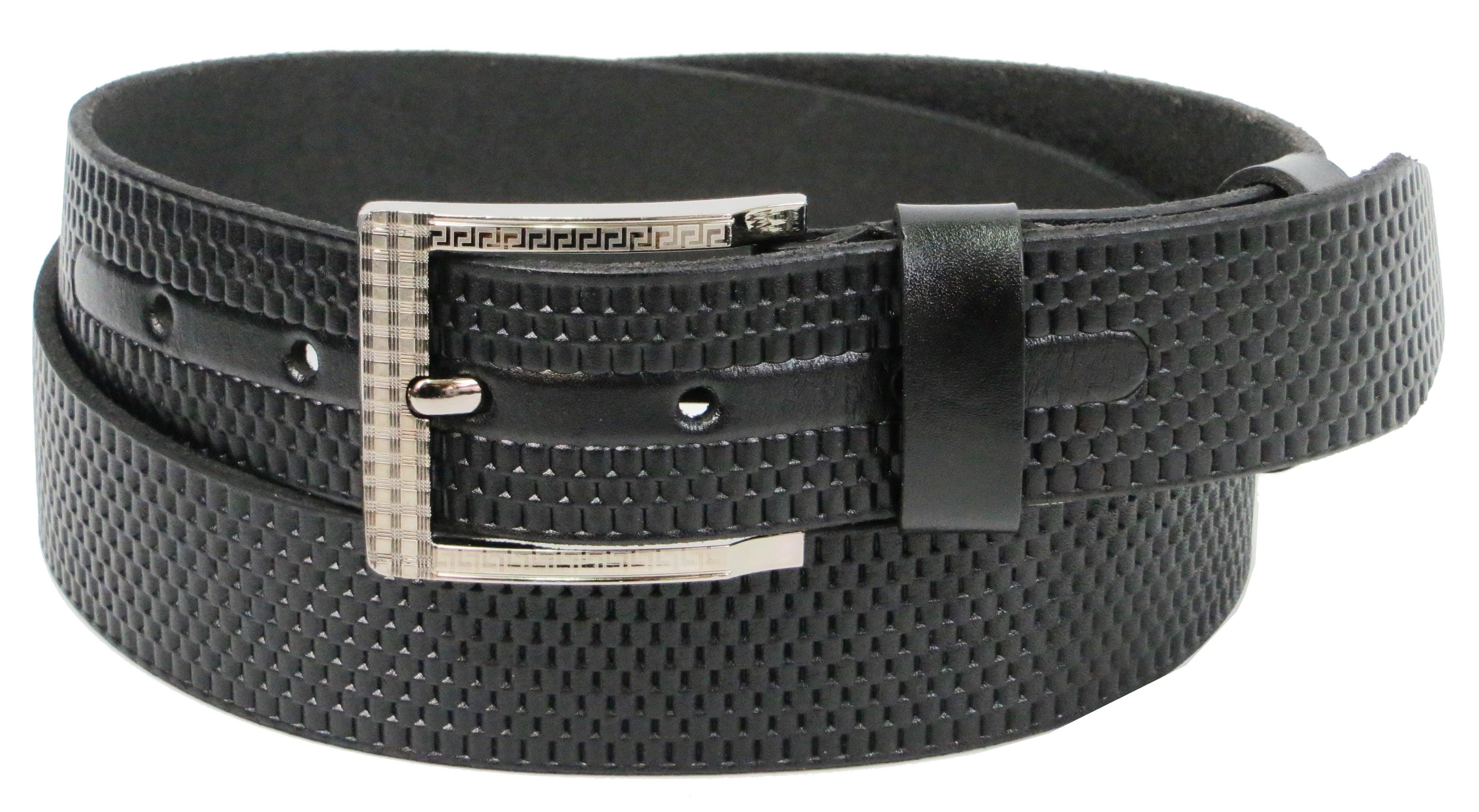 Ремень мужской Skipper кожаный Черный (1293-38) Ремень мужской Skipper кожаный Черный (1293-38)
