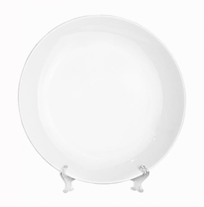 Тарілка порцелянова Helios Extra white 254 мм (W124)