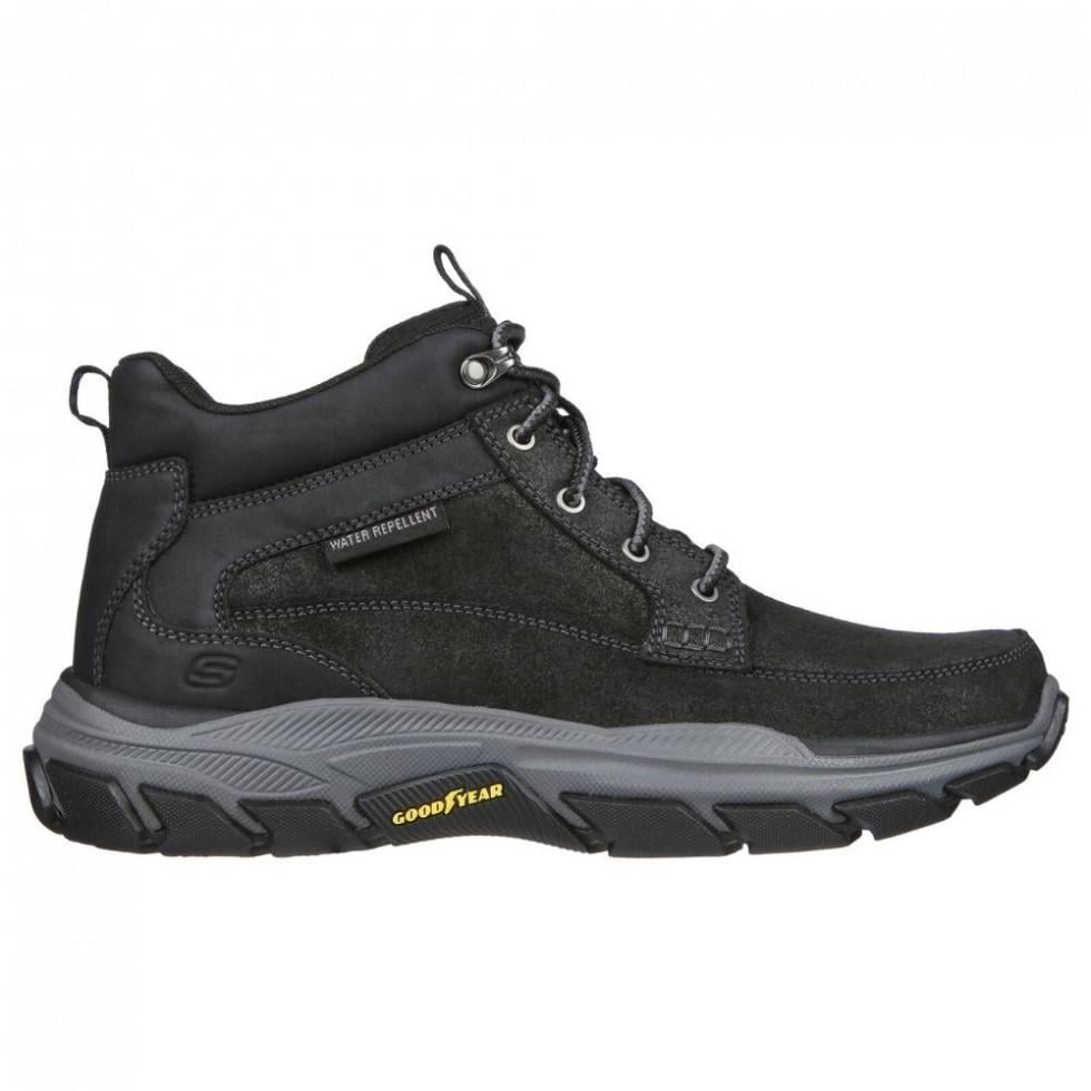 Ботинки мужские Skechers Relaxed Fit Respected Boswell 204454 BLK р. 39,5 - фото 1