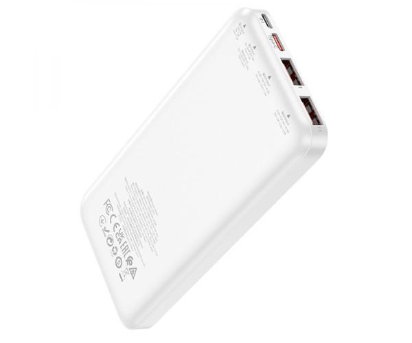 Батарея портативная Hoco J101 Astute 22,5W 10000 mAh White - фото 4 Батарея портативная Hoco J101 Astute 22,5W 10000 mAh White - фото 4