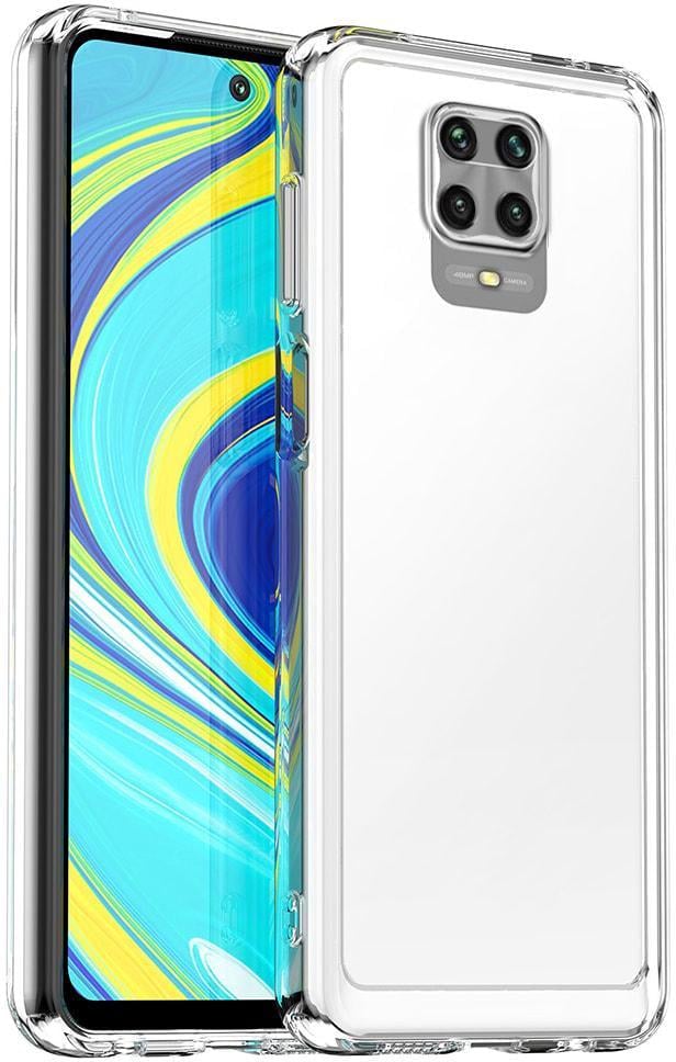 Силиконовый чехол Space Xiaomi Redmi Note 9 Pro (прозрачный) (35385)