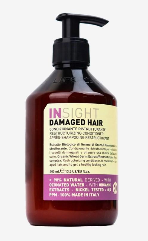 Кондиціонер для відновлення пошкодженого волосся Insight Damaged Hair Conditioner 400 мл (8029352353611)
