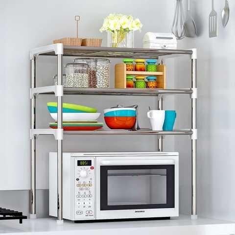 Полиця-органайзер для мікрохвильової печі Multifunctional storage