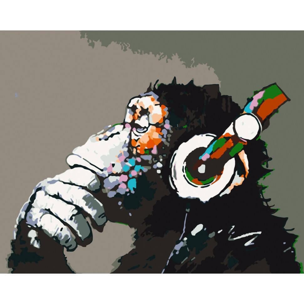 Картина за номерами ART CRAFT Disco monkey лак 40х50 см (2987253254)
