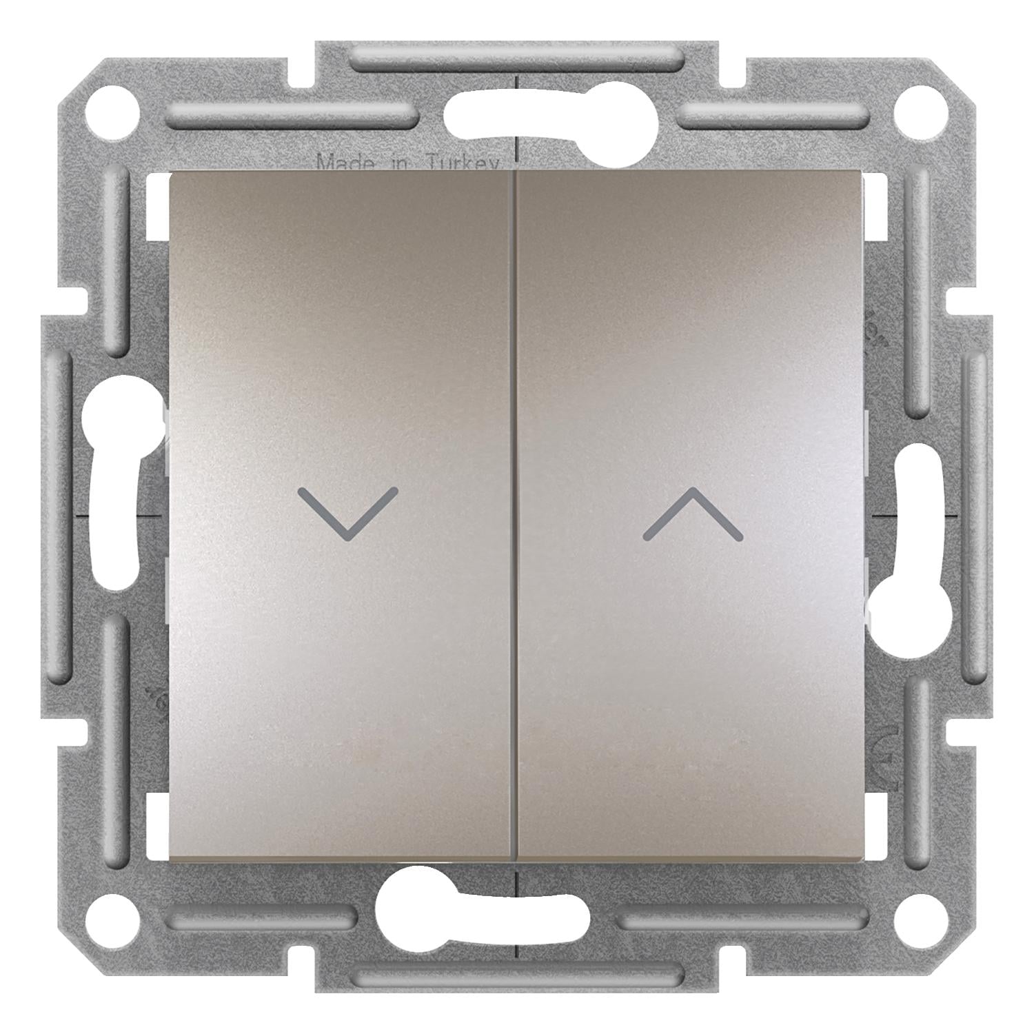 Выключатель для жалюзи Schneider Electric Asfora Бронзовый (EPH1300169) Выключатель для жалюзи Schneider Electric Asfora Бронзовый (EPH1300169)