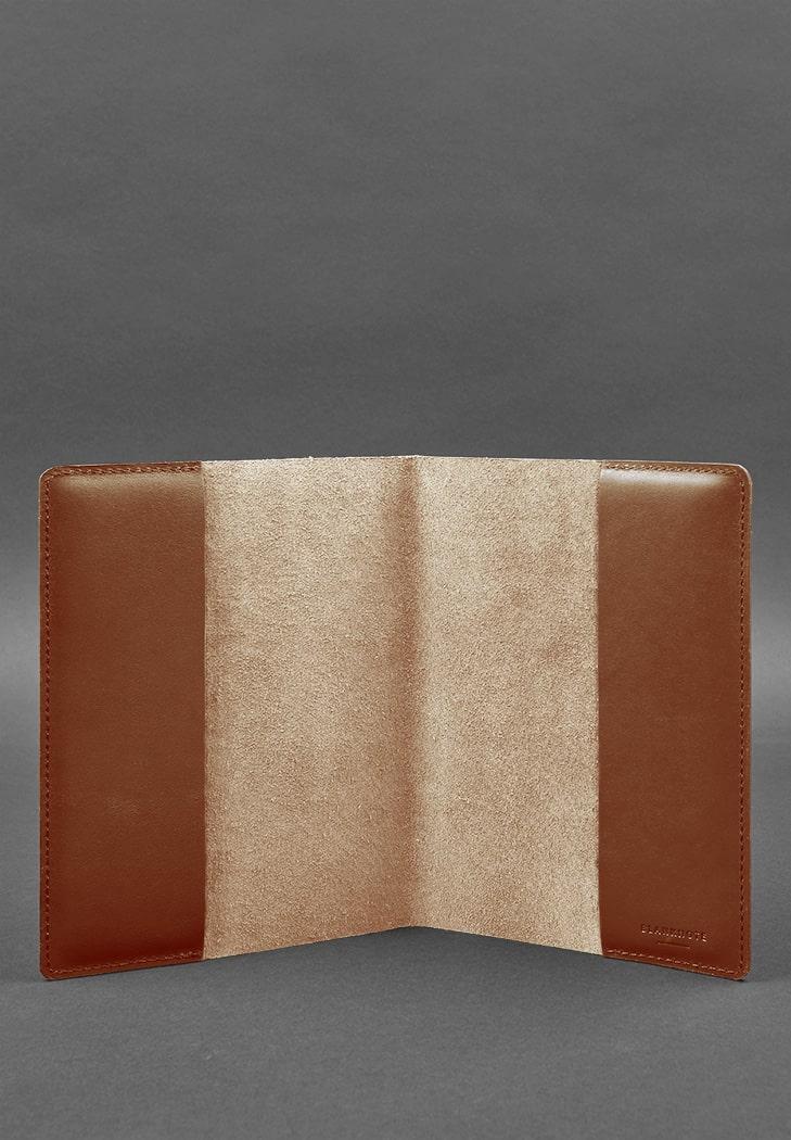 Обкладинка шкіряна для блокноту 6.0 Софт-бук Світло-коричневий (A-026784) - фото 4