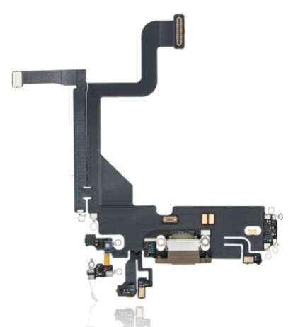 Нижний шлейф для iPhone 13 Pro Gold (P846)