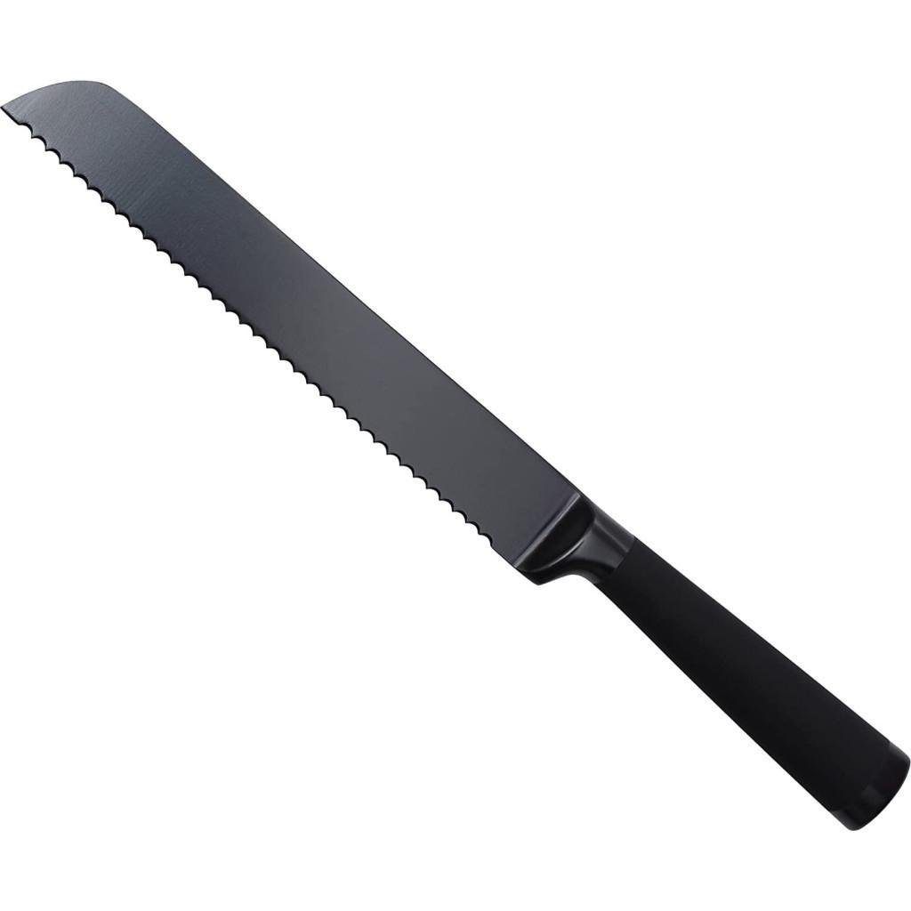 Кухонний ніж Bergner Blade для хліба 20 см Black (BG-8774)