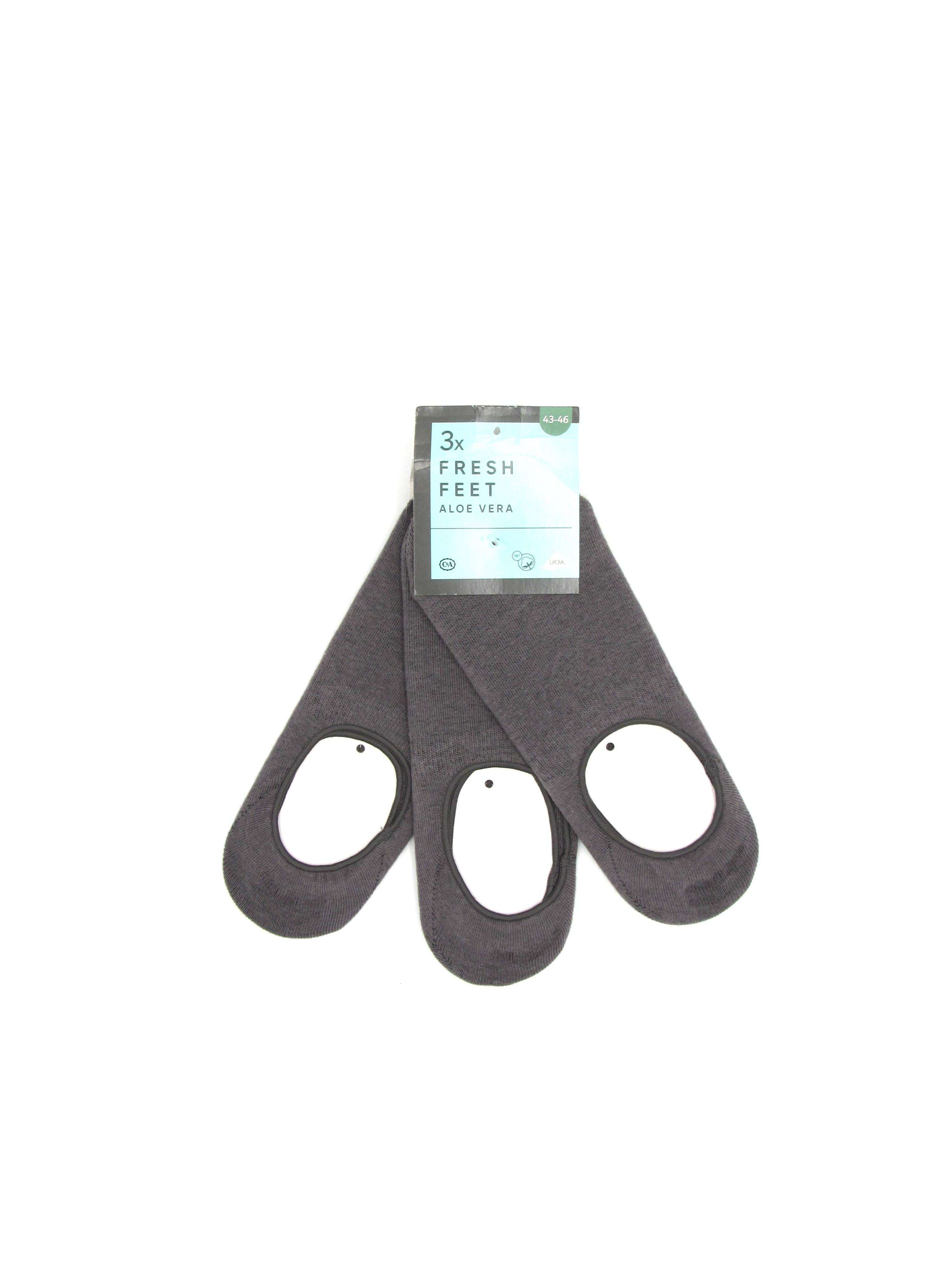 Шкарпетки C&A 3 пари р. 43-46 Сірий (963145547)