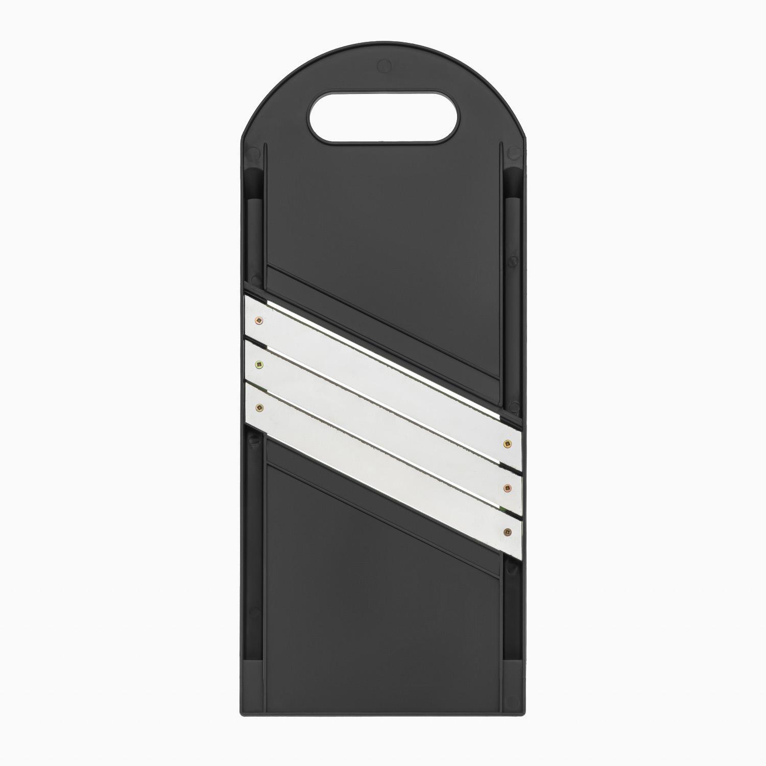 Шинковка для капусты и нарезки овощей/фруктов ручная пластиковая 3 лезвия 16,5х39 см Черный (86939) - фото 2 Шинковка для капусты и нарезки овощей/фруктов ручная пластиковая 3 лезвия 16,5х39 см Черный (86939) - фото 2