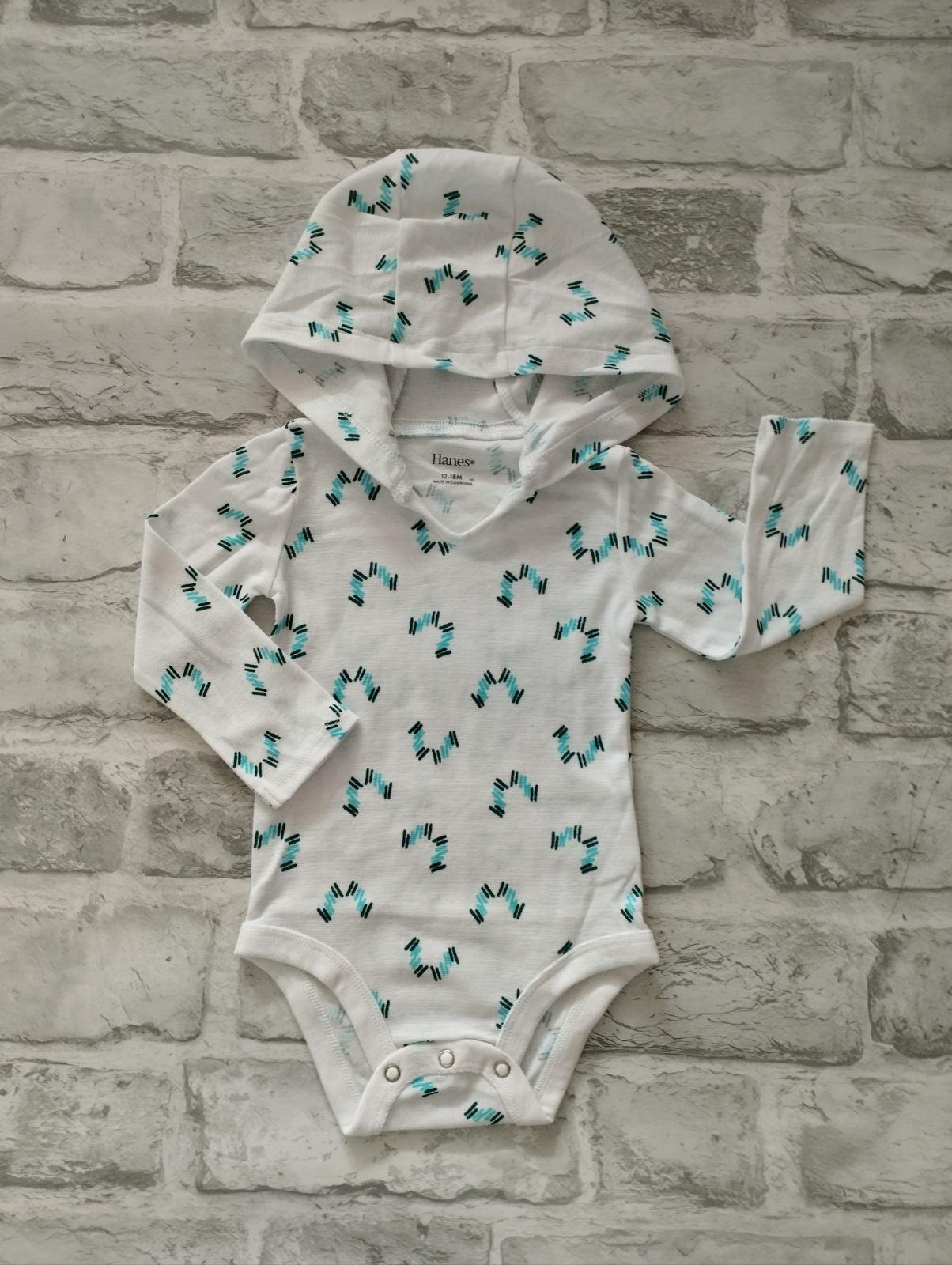 Боді для малюків Hanes з принтом 86 cм Білий (0024) Боді для малюків Hanes з принтом 86 cм Білий (0024)