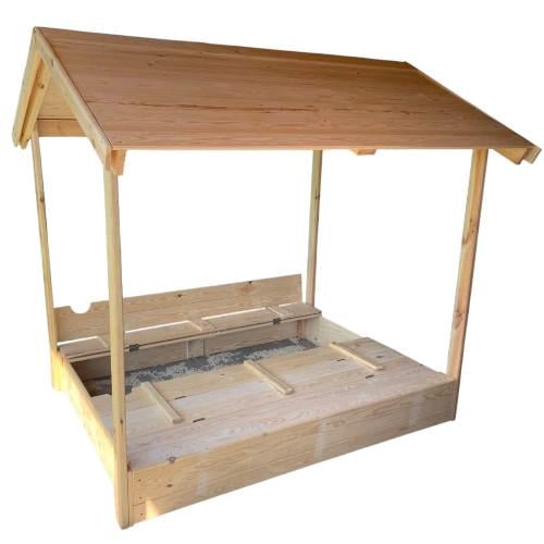 Песочница деревянная с сиденьями 1,5 м (33003735) Песочница деревянная с сиденьями 1,5 м (33003735)