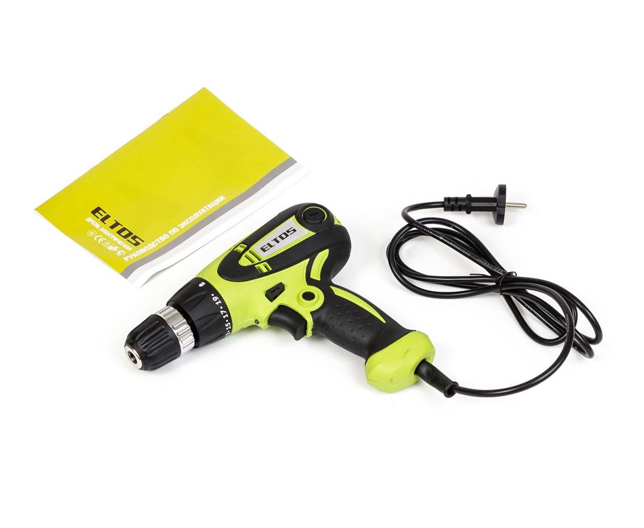Дрель-шуруповерт Eltos ДЭ-810 подсветка (3359914) - фото 5 Дрель-шуруповерт Eltos ДЭ-810 подсветка (3359914) - фото 5