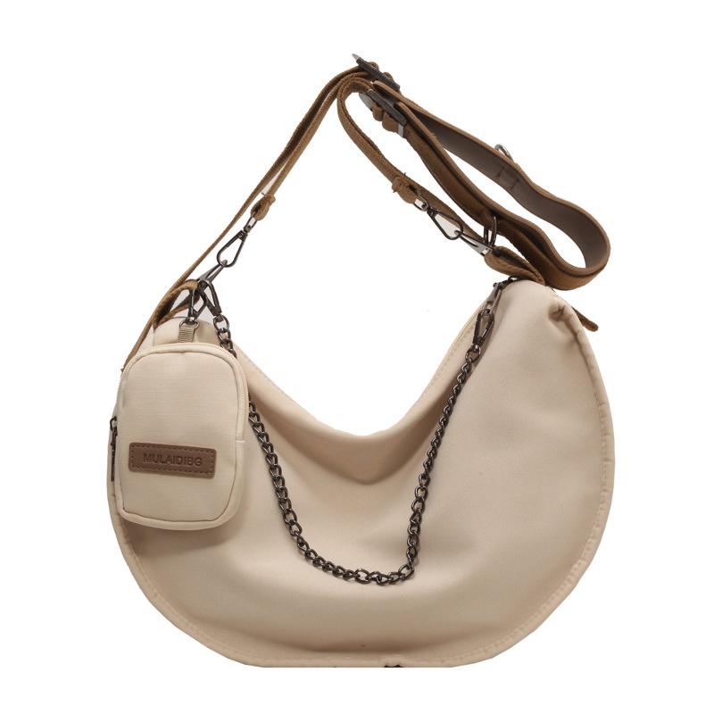 Сумка женская Italian Bags Minato полотняная White