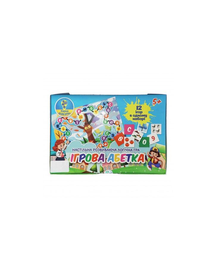 Настольная логическая игра Игровая азбука 5+ 4820000019644