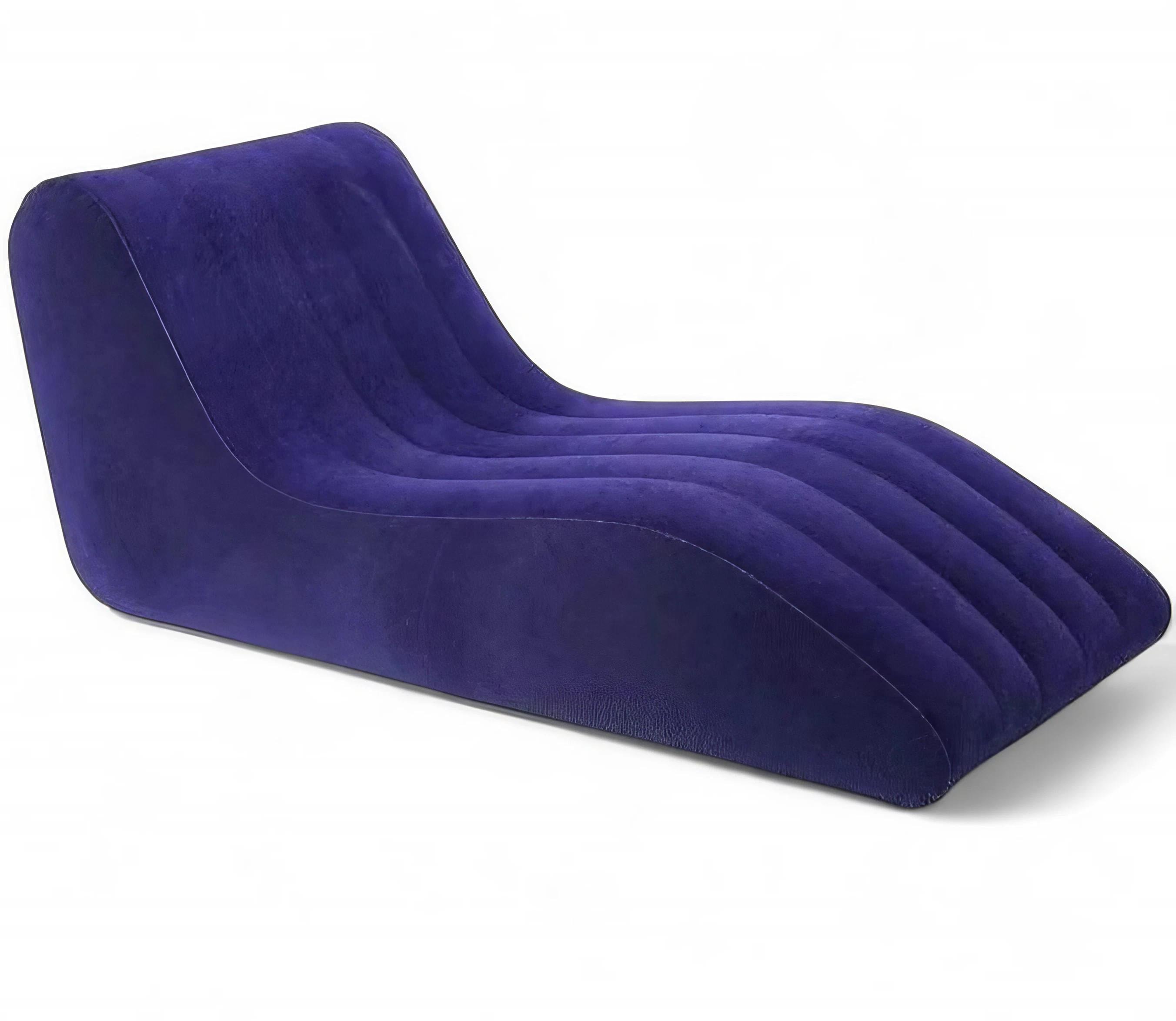 Надувное кресло-диван со спинкой с насосом 160x90x60 см (trx-00009069)