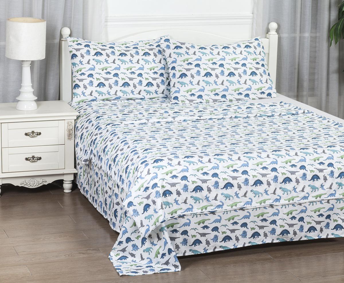 Комплект постільної білизни Soho полуторний 150х200 см Dino (UG-PATTERN 17-S)