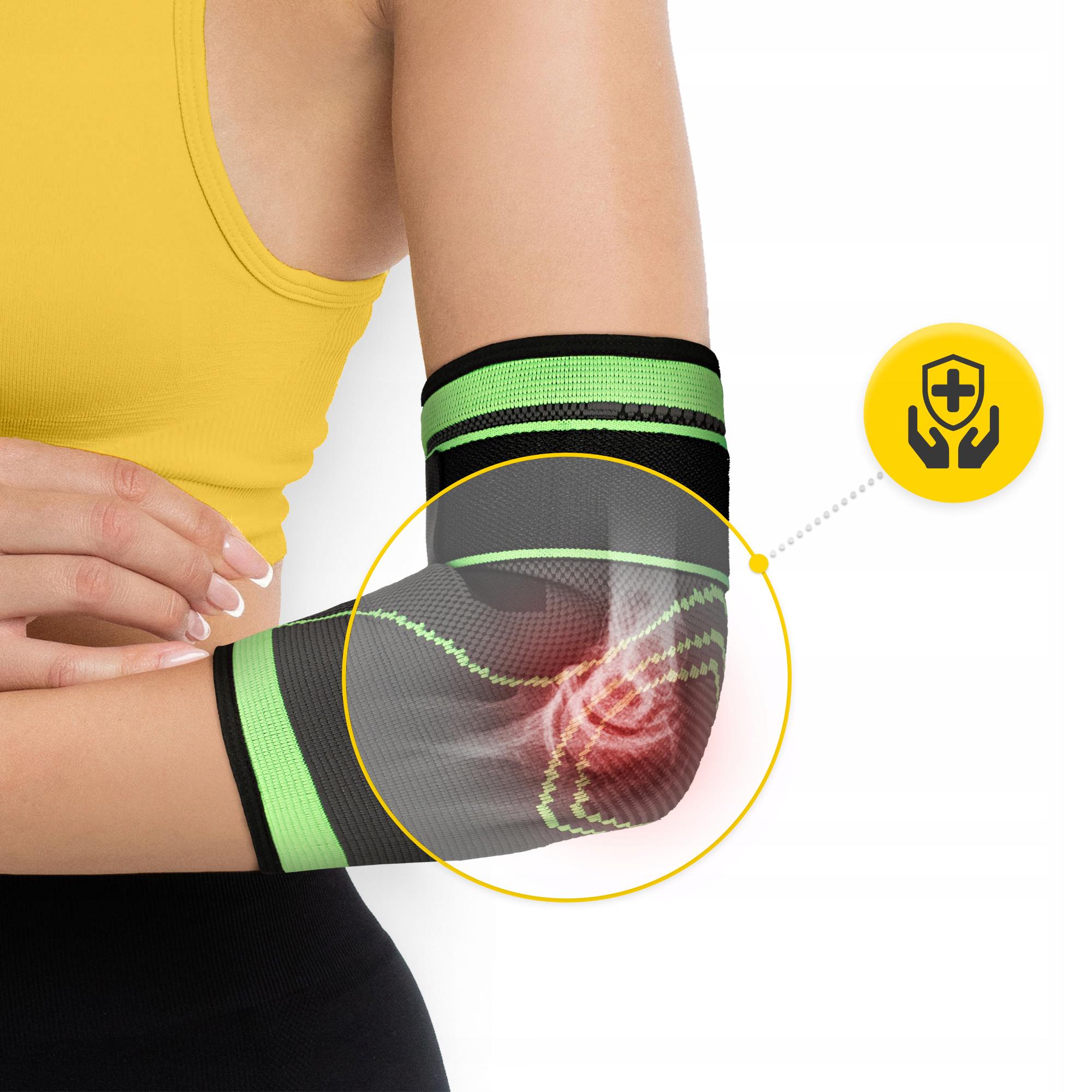 Бандаж для локтевого сустава 4fizjo Flex 1 шт. L (P-5905973407373) - фото 6 Бандаж для локтевого сустава 4fizjo Flex 1 шт. L (P-5905973407373) - фото 6