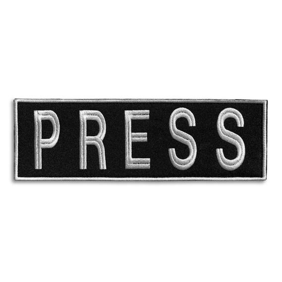 Шеврон на липучке IDEIA Press 8х25 см (2200004269160)