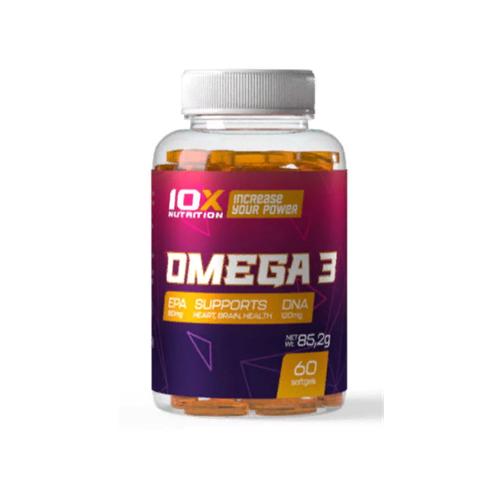 Омега для спорта 10XNutrition Omega 3 60 Caps