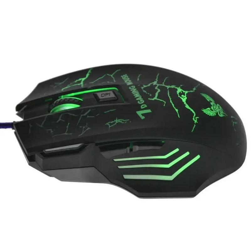 Миша ігрова провідна Gaming Mouse X7 8890 з підсвіткою Black (020730) - фото 7