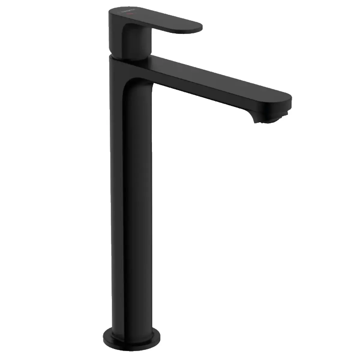 Смеситель для умывальника Hansgrohe Rebris S CoolStart EcoSmart+ однорычажный Черный матовый (72590670)