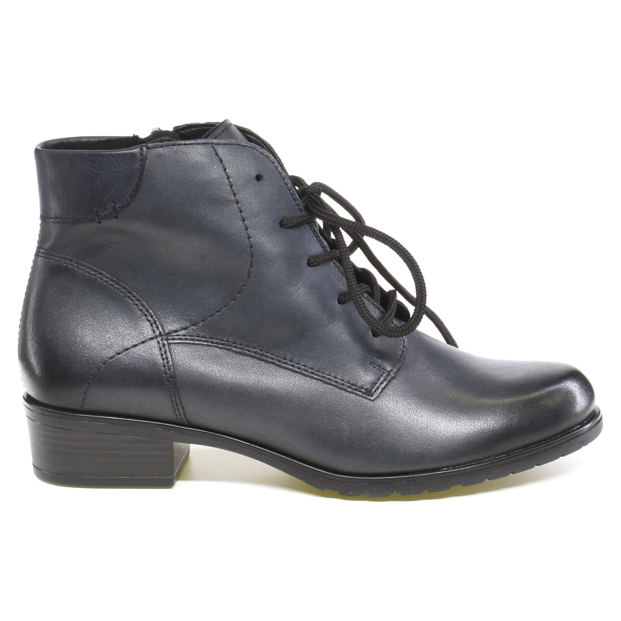 Ботинки осенние женские Remonte р. 37 Темно-синий (056100-37) - фото 7