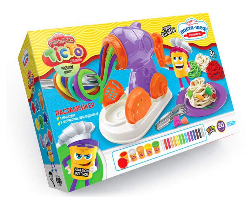 Тісто для ліплення Danko Toys Master Do паста-шеф (MTT-126710)