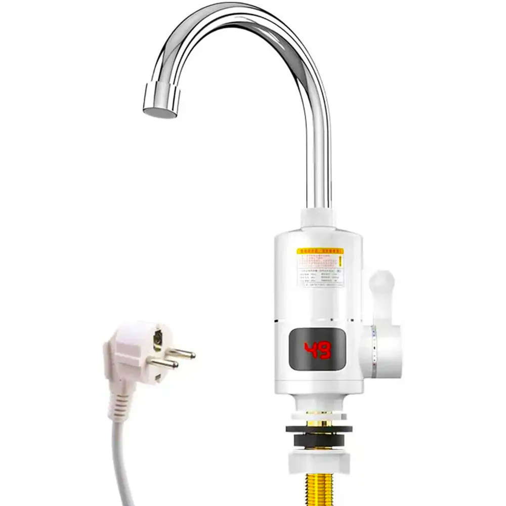 Проточный водонагреватель Delimano RX-010-1 с краном и экраном до 60°C (234589460)