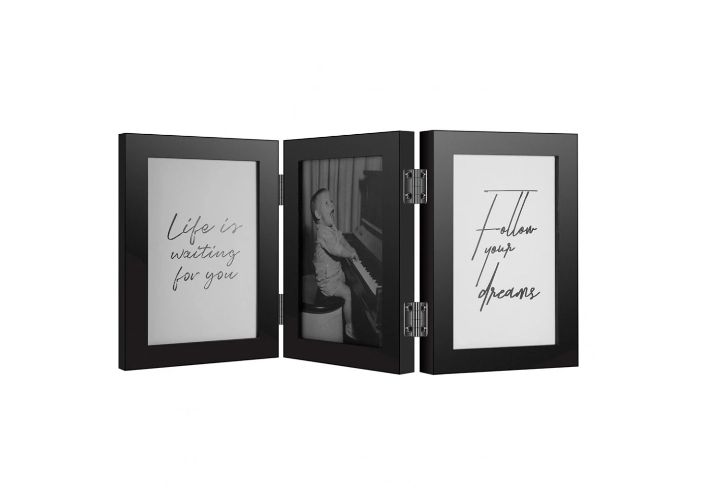 Рамка-коллаж Henzo PIANO 3 рамки 10х15 см Черный (82.723.08)