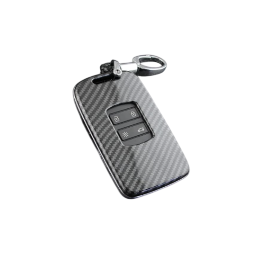 Чехол для ключа Renault на 4 кнопки защитная крышка Черный (2899315459)