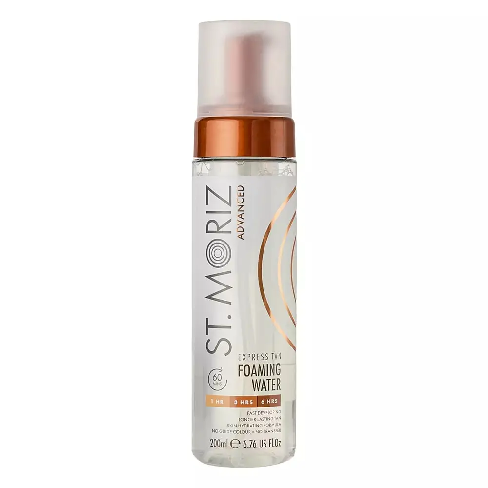 Автобронзат-мус St.Moriz Advanced Eхpress Self Tanning Foaming Water 200 мл (1658108000)