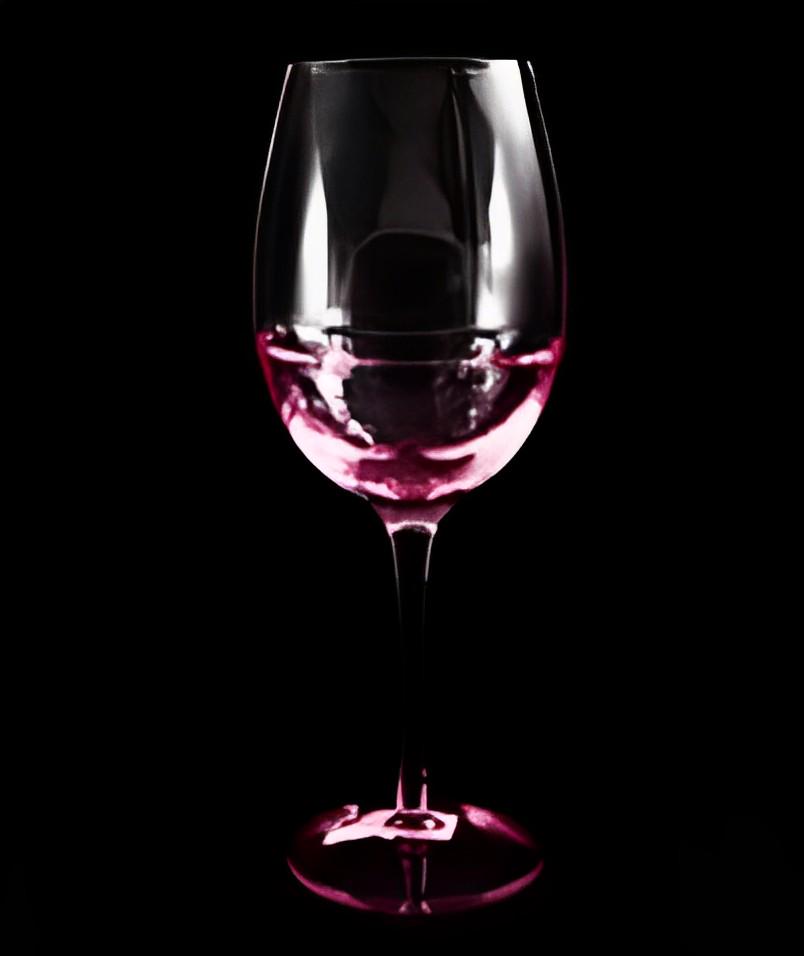 Бокал для вина Розовая мечта 550 мл (21583)