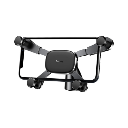 Держатель BASEUS Horizontal Screen Gravity Vehicle-mounted 360° Black (546500)