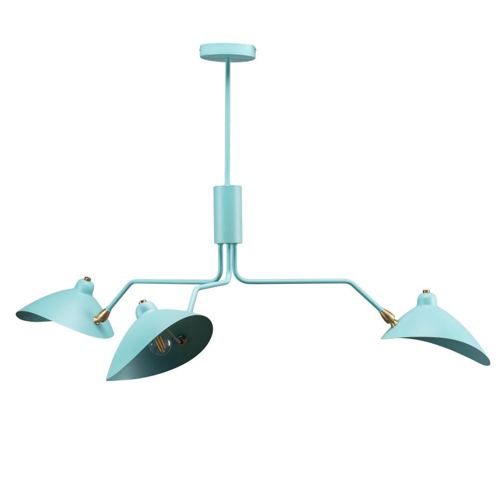 Люстра Willow Curve Turquoise (PL-1280 M/Turquoise) - фото 1 Люстра Willow Curve Turquoise (PL-1280 M/Turquoise) - фото 1