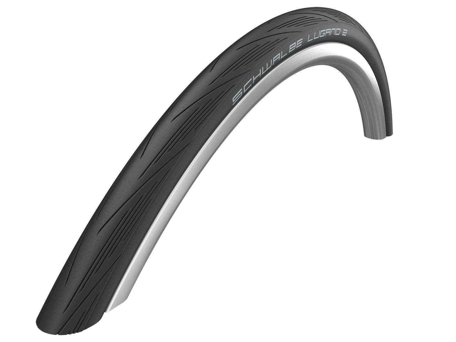 Покрышка велосипедная Schwalbe LUGANO II ENDURANCE Reinforced Tread TwinSkin B/B HS471 SiC 50EPI 700x25C/25-622 (TIR-30-47)