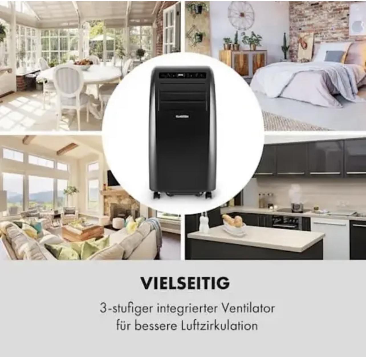 Кондиционер мобильный KLARSTEIN Metrobreeze Rome 10 000 BTU/3,0 кВт EEC A+ 49 м2 - фото 4 Кондиционер мобильный KLARSTEIN Metrobreeze Rome 10 000 BTU/3,0 кВт EEC A+ 49 м2 - фото 4