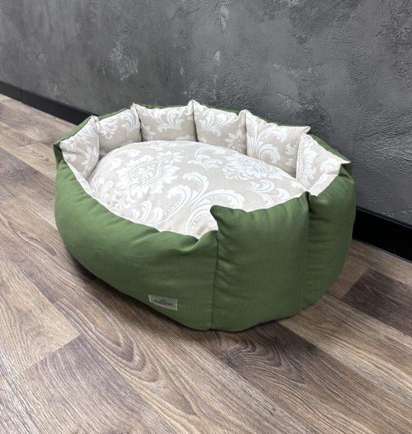 Лежак для котів та собак Comfort Home модель 2 Baroque beige 60х45 см