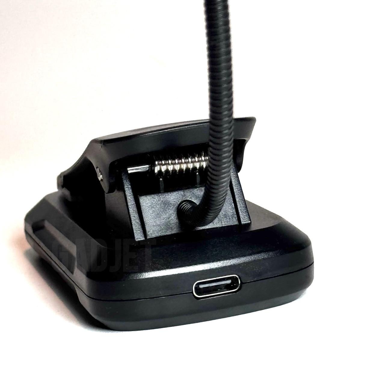 Лампа-фонарик гибкая для чтения книг LED на прищепке Черный (2120526) - фото 5 Лампа-фонарик гибкая для чтения книг LED на прищепке Черный (2120526) - фото 5