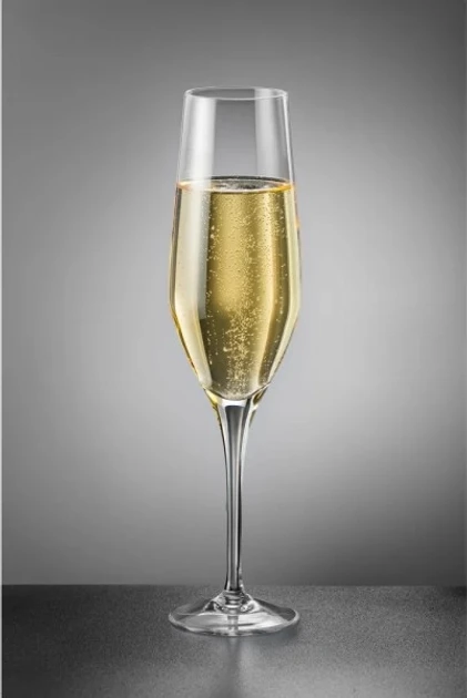 Набор бокалов для шампанского Bohemia Amoroso 40651-200-2 200 мл 2 шт. (2675153309) - фото 2 Набор бокалов для шампанского Bohemia Amoroso 40651-200-2 200 мл 2 шт. (2675153309) - фото 2