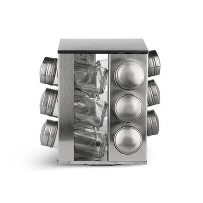 Набор для специй на подставке Edenberg EB-4026 12 емкостей из нержавеющей стали Квадратный (2530557660) - фото 5 Набор для специй на подставке Edenberg EB-4026 12 емкостей из нержавеющей стали Квадратный (2530557660) - фото 5