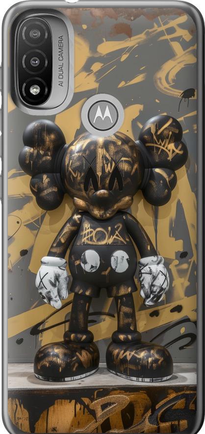 Чехол на Motorola E20 Bronze kaws (6097u-2509-42517) Чехол на Motorola E20 Bronze kaws (6097u-2509-42517)
