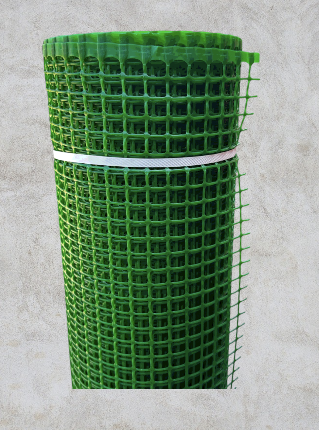 Сетка декоративная Клевер пластиковая 15x15 мм 50 см x 20 м с усиленным краем Светло-зеленый (1450)