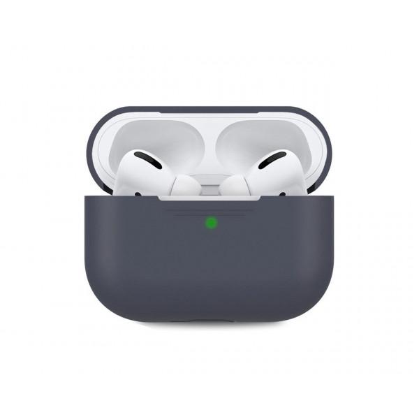 Чехол Silicone Case for Apple AirPods Pro 2 Premium Grey (10365813) - фото 1