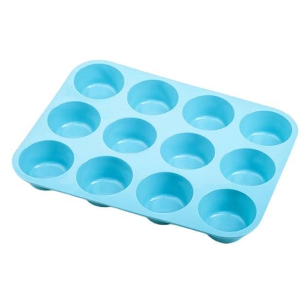 Форма для кексов Stenson MH-3325 силиконовая 12 шт. на противне 32х24х3 см (6908505755014) Форма для кексов Stenson MH-3325 силиконовая 12 шт. на противне 32х24х3 см (6908505755014)