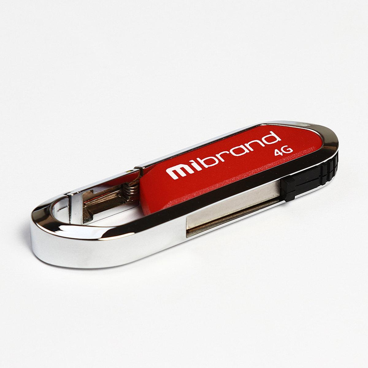 Флеш-память для ноутбука Flash Mibrand USB 2.0 Aligator 4Gb Dark Red (MI2.0/AL4U7DR)