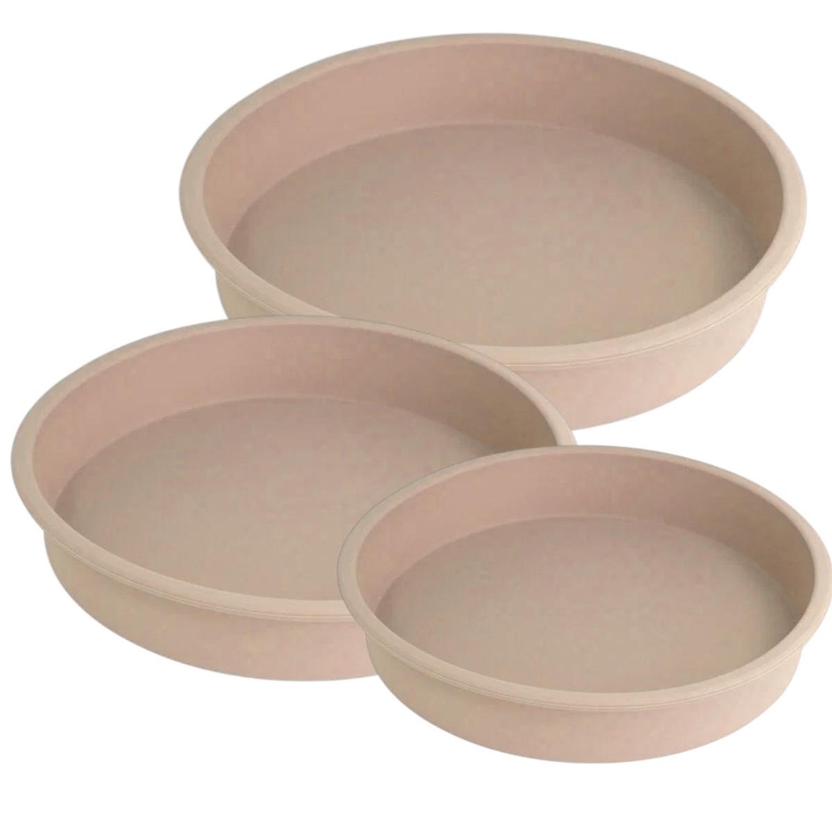 Набір силіконових форм для випічки A-PLUS круглі 3 шт. (1920 C)