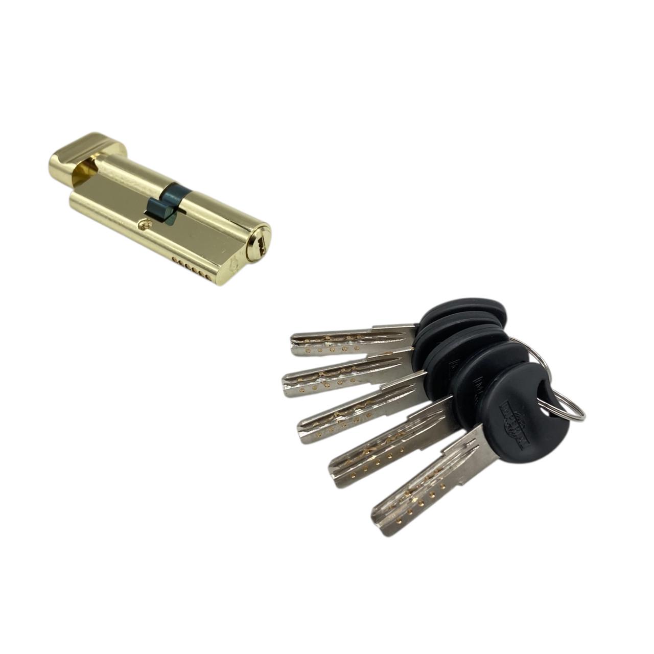 Сердцевина с воротком Imperial ZCK 80 мм 40/40 PB (310013) - фото 3