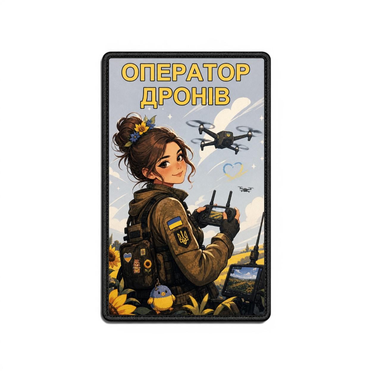 Патч-шеврон Красавица "Оператор дронів" (35050280)