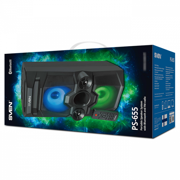 Акустика SVEN PS-655 Black - фото 7 Акустика SVEN PS-655 Black - фото 7